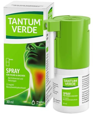 TANTUM VERDE 1,5 mg/ml Spray z.Anwen.i.d.Mundhöhle 30 ml