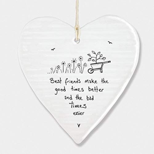 ‘Best Friends’ Wobbly Hanging Heart