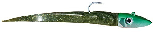 Dieter Eisele Meer Gummiköder - Draufgänger Twitcher 28cm 130g Olive/grün
