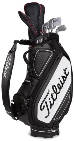 Titleist Golf Jet Black Collection Tour Cart-Tasche