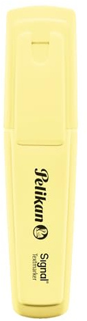 Pelikan Signal Banane, gelbe Kuchenmarkierungen, auf Wasserbasis, waschbar, hautfreundlich, 10 Stück