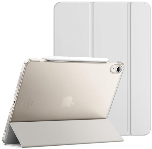 JETech Hülle NUR für iPad Air 11 Zoll M4/M3/M2 (2026/2025/2024), iPad Air 5./4. Generation 2022/2020 10,9 Zoll, Abdeckung mit Auto Schlafen/Wachen (Silber)