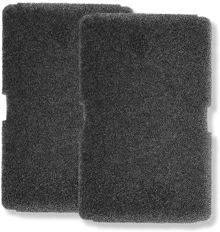 YHIJSR 2 Piezas Filtro de Esponja para Secadora, Apto para secadoras de condensación y Bomba de Calor, 240 x 155 x 11 mm, 2964840100
