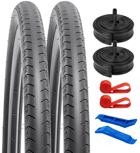 YUNSCM 2-PCS 29 Zoll Road Reifen 29 x 1.95/50-622 Faltbarer Fahrradreifen Kompatibel 29x1.95 Rennräder/Citybikes Reifen(Y-787)