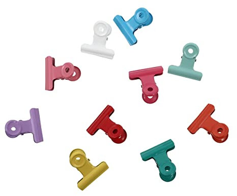 SEWACC 10stücke Snackbeutel-clips Aus Metall Taschenklammern Für Büro Und Haushalt Lebensmittelklammern Für Einfache Aufbewahrung Und Organisation