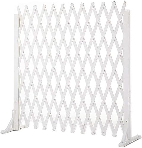 Teleskopischer Holzzaun/Gartengitterdekoration/Hofgeländer/Haustierzaun/Ruhebereichstrennwand/Zierzaun für Balkone (Größe: 160 * 50 cm) (160 * 80 cm)