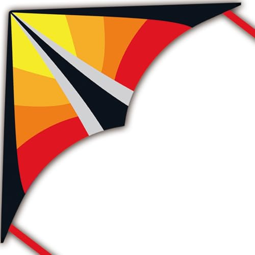 Larilook Drachen für Kinder und Erwachsen, Flugdrachen Drachen, großer Delta-Drachen, Kinderdrachen ab 6 Delta Kite