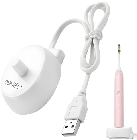 Electric Toothbrush Charger – Universal Toothbrush Charger Adapter Plug UK for Electric Toothbrushes – UK Charger (USB) (DC 5V IP 67) 90cm Wire