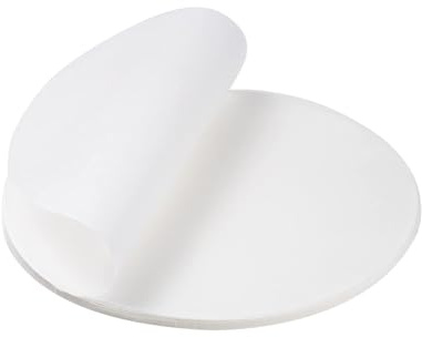 Backpapier Rund 28 cm, 100 Stück | Antihaft, Fettdicht, Hitzebeständig, Für Pfannen, Grill, Dampf