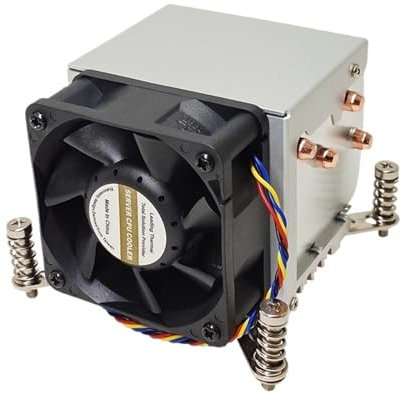 Ventilateur de refroidissement de processeur carré for serveur Performance 2u LGA2011/2066 avec quatre tuyaux de chauffage for processeur Xeon