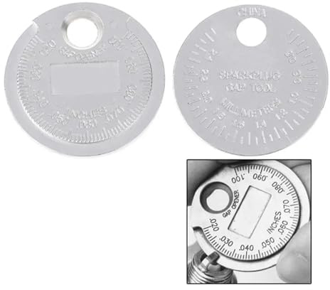 Spessimetro a lamelle Utile 17 lame 0,02 a 1 mm di spessore calibro di riempimento metrico for calibro di riempimento valvola calibro di riempimento per candele, valvole, pistoni, chitarre(As pic2)