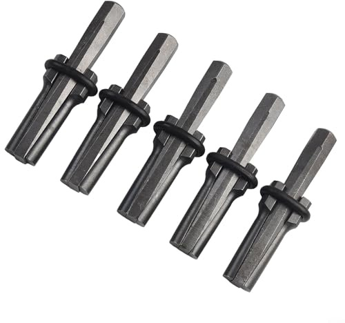 Volakebeing Divisor de piedra de roca de hormigón de 18 mm, 5 unidades, herramienta manual de acero de aleación de cromo vanadio para romper granito, mármol, basalto, piedra caliza con 105 mm de