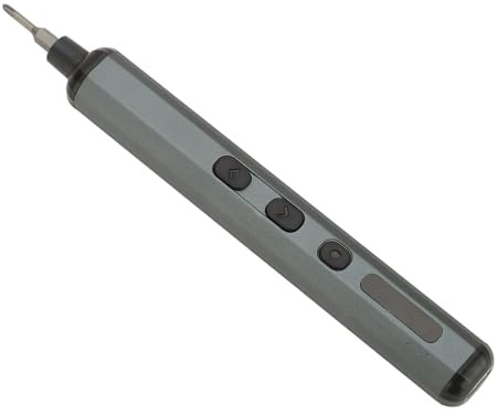 aqxreight Jeu de Mini Tournevis électriques 68 en 1 sans Fil 0,25 à 0,35 Nm Tournevis Rechargeable 200 Tr/min avec Embouts Cet Ensemble électrique Manuel Permet une Torsion de 0 à 25 avec 5 à 0 à 35