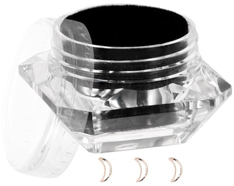 Zahndiamant Mondform Goldfarbene Zinklegierung mit Strass 1 Box | Elegante Zahndekoration für Frauen, Sichere Ausführung, 3 Stück pro Packung