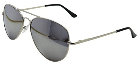 Top Gun Spiegel Flieger Sonnenbrille, Cat 3, Wrap Around, Unisex, Retro, Damen, UV 400