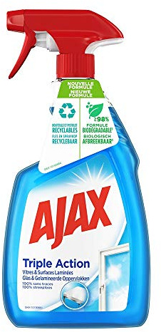 Ajax Triple Action Glasreiniger, Spray, 750 ml