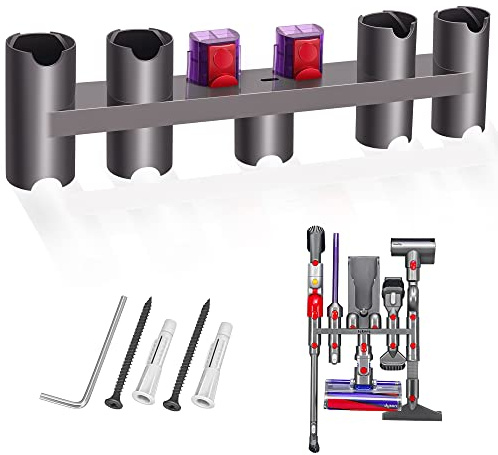 BellaGesundheit Zubehör Halter für Dyson Staubsauger, Docking Station Wandhalterung Halter für Dyson V7 V8 V10 V11 V15 V7 Slim V8 Slim V12 Slim V11 Outsize Digital Slim Outsize