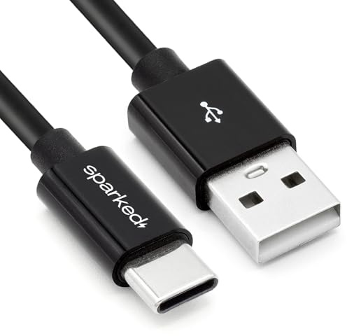 SPARKED Vape Charger Cable, USB C Charging Ecig Lead (1.2m) for SMOK, IQOS | LOST MARY, VAPORESSO, IVG, OXVA, ASPIRE, HAYATI, GEEKVAPE, SKE, ELF BAR, Vaping Pen Device Charge Wire Kit, UK - No Nicotine