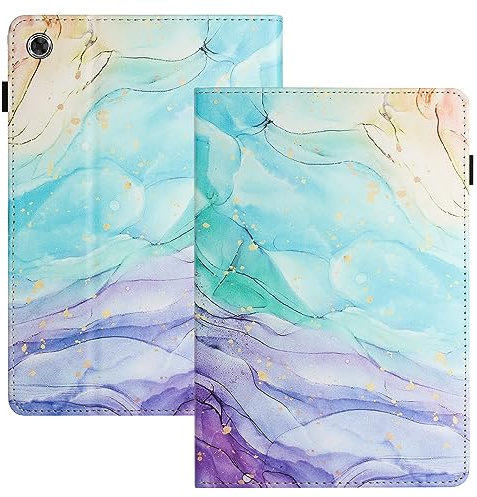 samsung Cover Galaxy Tab A8 10.5 2022/2021 SM-X200/X205/X207 PU+TPU Custodia Tablet Sveglia/Sonno Automatico Pittura Ad Olio