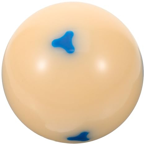 Billard Trainingsball aus Kunstharz, 6-markierung Muster, für Pool Übungen