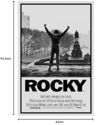 Pyramid International Rocky One Sheet Maxi Poster Mehrfarbig