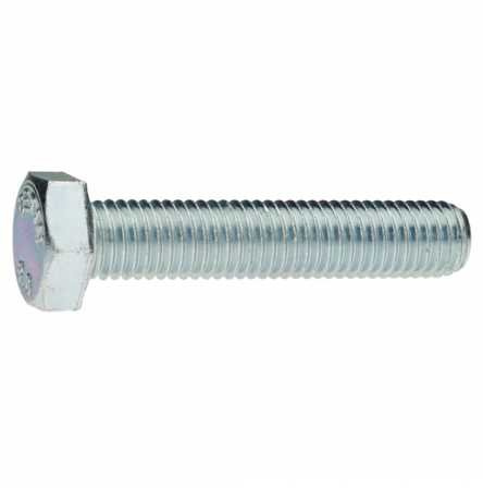 Reidl Sechskantschrauben mit Gewinde bis Kopf 16 x 60 mm DIN 933 8.8 galv. verzinkt farblos 50 Stück