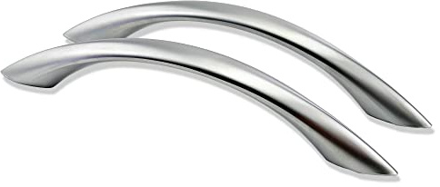 Mprofi MT® 2 Pezzi | Maniglie per Mobili Cucina | 128 mm | Maniglie per Cassetti, Ante, Armadi e Pensili | Design Moderno Effetto Alluminio, per Cucina, Bagno e Camera