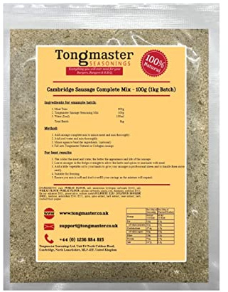 Cambridge Sausage Complete Mix - 100g