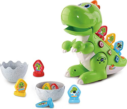 VTech 80-518704 Codi, Mein Lerndino, Babyspielzeug, Mehrfarbig