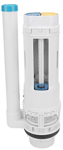 Toilet Dual Flush Valve, 260mm Adjustable Universal Water Tank Connected Flush Fill Toilet Cistern Drain Valve Repair Bathroom Accessories for Most Toilets