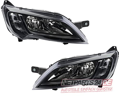 Johns, Scheinwerfer Halogen passend für Fiat Ducato 250 251 14-sc. H7 H7 LR