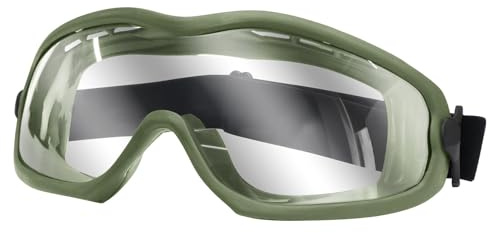 Qavctw Taktischer Brille für Airsoft, Militär Schutzbrille mit Anti Beschlag Linse, für Jagd, Schießen, Paintball, Radfahren