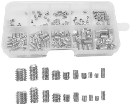BUGUUYO 1 Schachtel Edelstahlschraube Sicherheitsschrauben Schraubenset stainless steel ausstecher rentier Bausatz nützliche Metallschraube Schraubenversorgung eng Papierstau Suite