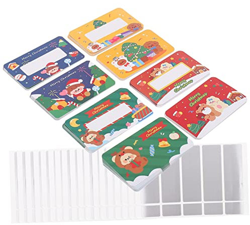 VILLCASE 2sätze Kartenspiel Weihnachten Kreative Karton Weihnachtskarten Mit Kratzfolie Interaktive Überraschungskarten Für Handgeschriebene Segenswünsche Festliche Bastelideen