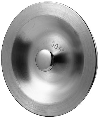 Operitacx Bouchon D'évier En Acier Inoxydable Accessoire Cuisine Plate Étanche Pour Évier Cuisine Usage Quotidien