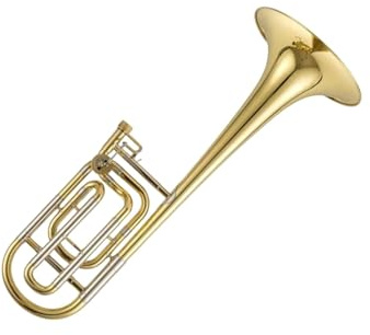 Trombón De Metal Trombón Para Principiantes Instrumento Tenor En Si Bemol Interpretación Profesional O Práctica(3/4)