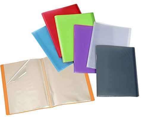 Viquel - Porte vues A4 40 Vues en plastique - Coloris Aléatoire 604083-09