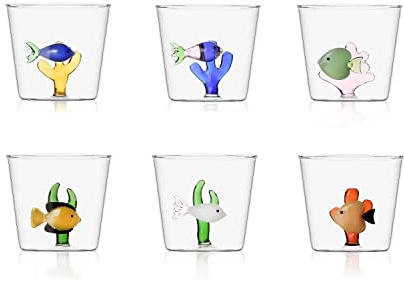 Ichendorf Marine Garden Bicchiere Tumbler 35 Cl Set 6 Pz Colori Assortiti