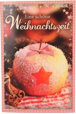 Depesche 11338-006 Weihnachtskarte mit Lichteffekten und Musik, aufklappbar, außen und innen mit spaßigen Texten Bedruckt, mit Umschlag, interaktiv, witzig & besonders originell