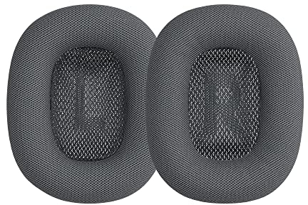 kwmobile 2X Ohrpolster kompatibel mit Apple AirPods Max Polster - Kopfhörer Polster aus Kunstleder für Over Ear Headphones