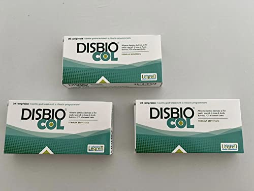 Disbiocol 30 compresse (3 confezioni)- integratore alimentare ad azione probiotica