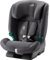 BRITAX RÖMER Kindersitz EVOLVAFIX, mit ISOFIX, für Kinder von 76-150 cm (i-Size), 15 Monate - 12 Jahre, Midnight Grey