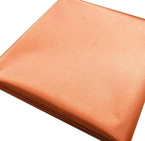 Militärische Faraday Stoff, Abschirmgewebe Strahlenschutz Leitendes Gewebe RF Signals Reduzieren Block, Absorbiert EMF EMI RFID für Smart Meter RF Blocking mit Leitfähigem,gold-8m