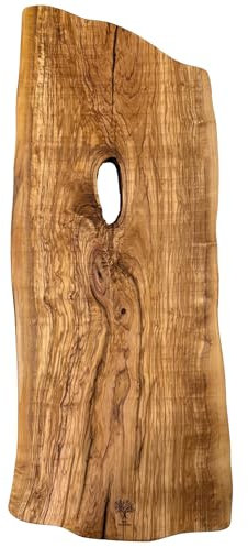 VB production - Tagliere in Legno d'Ulivo, artigianale, professionale, rustico, singolare, per antipasti, aperitivi, salumi, formaggi, pane, focacce - Accessori per cucina e da arredo