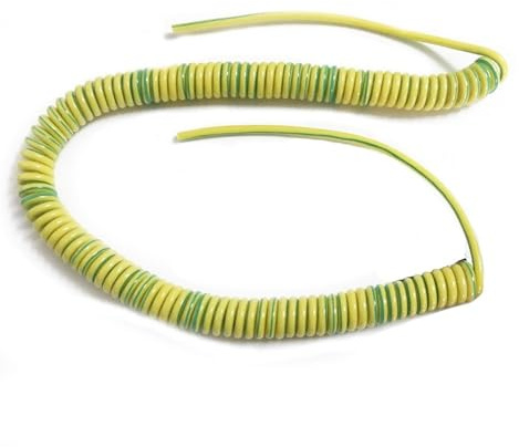 Bobina retrattile a filo elastico multicore, Cavo di alimentazione telescopico a 1 nucleo da 2,5 mm2, filo a molla unipolare, filo for circuito