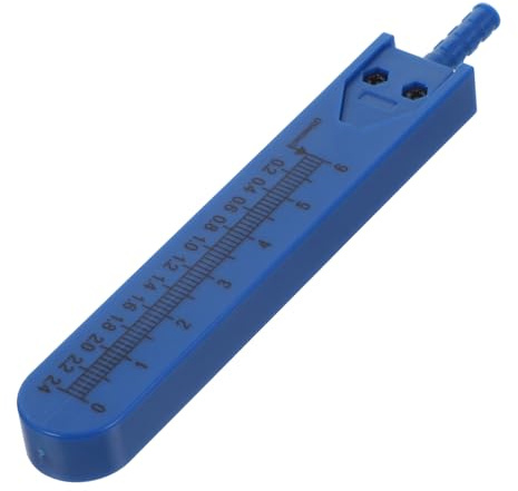 CAXUSD Medical Calipers Electrocardiogram Divider with Screw Mount Design for Doctors Nurses Blue Metal Measuring Tool with Storage Case