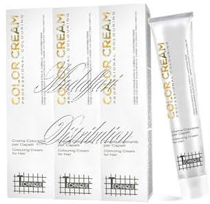 Colorazione per Capelli Color Cream - Tinta 100ML 6.20 Biondo ScuroRosso Viola 3pz