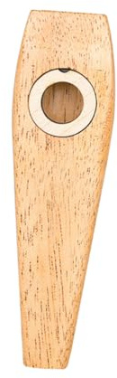 Kisangel Holz-kazoo Instrument für Junge Mädchen Musikerische Früherziehung Einfach zu Spielen Ukulele Gitarre Partner Orff-instrumente Mundharmonika