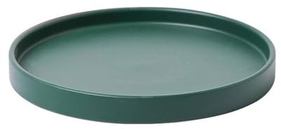 FZL02068LM Soucoupe Bac à Plantes Rond, Soucoupe for jardinière de Balcon, Salon, Grande Taille Coupelle Pot de Fleur(Green,XXL)