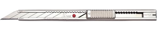 NT Cutter Ganzmetallcutter AD-2P (18mm/30 , mit Taste) 490149 Stahl